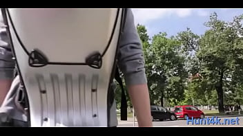 Preview 2 of Bang Gang Rape - Shaft enters twat of an aroused brunette teenie