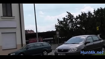 Preview 1 of Bang Gang Rape - Shaft enters twat of an aroused brunette teenie