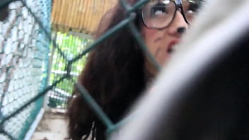 Preview 4 of Web Cam Squirt Show - Cat WOMAN sucking DICK Through HER cage