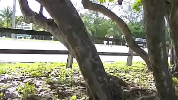 Preview 2 of Tagschudai12 - Exhibitionist Wife #88 - Russian MILF Tatiana Dogging Parking Lot Handjobs After Nude Beach voyeur Teasing With Her Butt Plug!  Public Pussy Flashing!