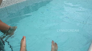 Preview 1 of Xhmastr Desi - Risky fuck with my neighbor at the building&#039_s pool!