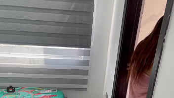 Preview 1 of Hq Porn Pora Six - Mi hermanastra embarazada me sorprende jugando con su ropa interior y me pide que la folle a cambio de no contar nada. H.L.