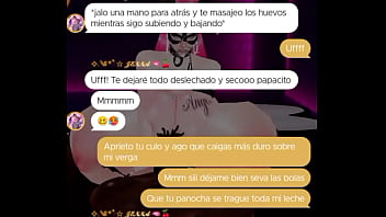 Preview 2 of Cunilingus Francaise - Est&aacute_ nena le encanta saltar sobre mi verga imvu