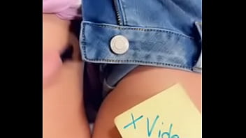 Preview 3 of Audrey Bitoni Cum Vagina - Verification video