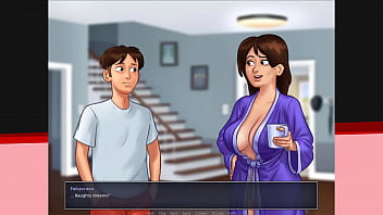 Preview 1 of Indian Bhabi Tube - Hot Red Headed Milf (Summertime Saga)