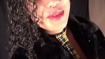 Preview 1 of Baby In Yard Playing - Eating his cock with cream was too yummy,  ends with a big and explosive load on my face. XattlaLust.