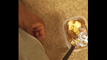 Preview 2 of Zuleidi Goes Cocks - Stroking before eating 3