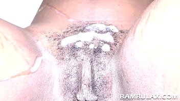 Preview 4 of Katrina Kaf Lalo - Cum on ebony hairy cunt