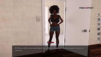 Preview 1 of Indian Ensest Real - Dreams of Desire - Latisha showing her huge breasts to Alex while she is helping his studies.