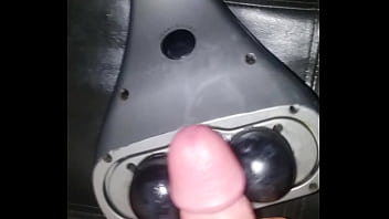 Preview 2 of Big Bobbs With Sex - Vibrating massager on my lotion covered dick