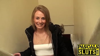 Preview 1 of Japanese Dad Milk Water - Young sub Carmel Anderson riding hardcore for jizz in mouth