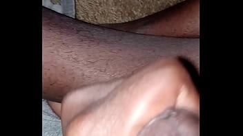 Preview 4 of Public Hood - Stroking my driest dick cock of the world part 1