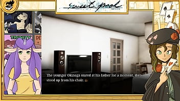 Preview 3 of Diary Nanny Julia Bond - Sweet Pool Yaoi Uncensored Game Part 3