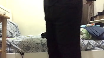 Preview 1 of Father And Gril Sexy Video - Huge butt plug