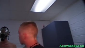 Preview 1 of Bomb Sexx - Amateur army bloke sucks cock