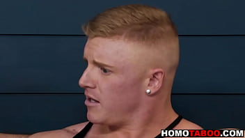 Preview 1 of Halfladi Hot Sex - Stepson finds out stepfather is on gay dating app