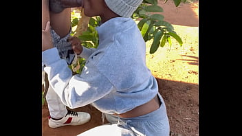 Preview 1 of Deauxma Outside - Ebony Queen Gives The Best Blowjob