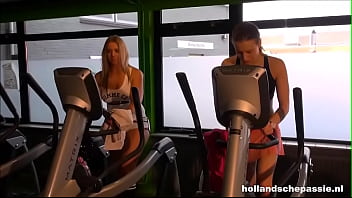 Preview 2 of Maturewinnie - Dutch clown visits the gym for sex