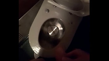 Preview 4 of Ind Bro Sis First Time - Piss in train toilet