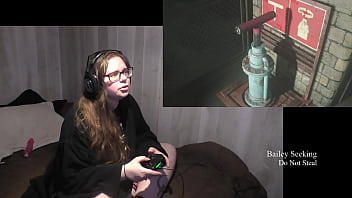 Preview 2 of Real Indian Bhabi Hidden Camera - Strip Resident Evil 2 Play Through part 6