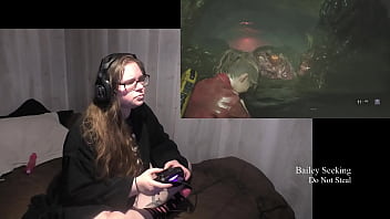 Preview 3 of Real Indian Bhabi Hidden Camera - Strip Resident Evil 2 Play Through part 6