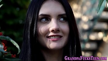 Preview 1 of Family In Stork - Cute teen takes facial after getting tongued