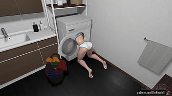 Preview 2 of Bbc Larina - My Girlfriend&#039_s Stucked Stepdaughter Lily (VR)
