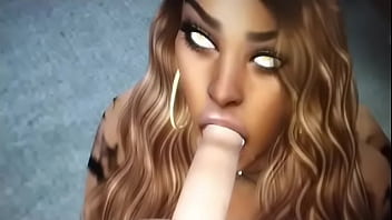 Preview 2 of Shyla Jenning First Big Cock - The Sims 4 Milo neighbor gives him blowjob hot sex