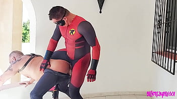 Preview 4 of Xxxxxnn 14 Ers - Batman and Robin horny after crime fighting