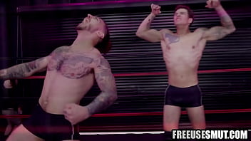 Preview 1 of Sweet Coul Sex - Wrestling &amp_ freeuse fucking