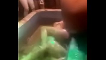 Preview 4 of Asa Akira Got Blackmail - Pudding wrestling key west spring break 2020