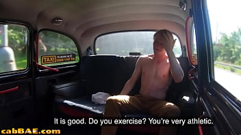 Preview 2 of Puan Besar - Taxi driving euro rides in reverse cowgirl before spoon sex
