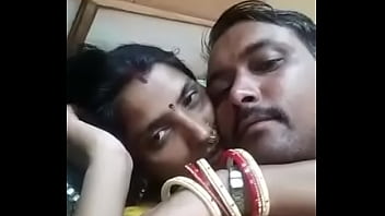 Preview 1 of Pene Vecina - Indian Couple Getting Cosy (Snuggy) Wife Holding Hubby from Behind.mp4