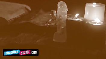 Preview 3 of Myanmar Model Nandar Hlaing - Cock-Summoning Spell by DaughterSwap Featuring Summer Col,  Khloe Kingsley,  Clarke Kent &amp_ Ken Feels