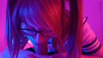 Preview 4 of Young Gerls Fuked - Invito a una linda colegiala a que me chupe la verga bien rico