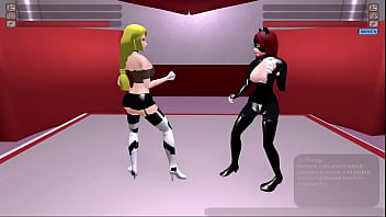 Preview 1 of Bekanntschaften Delitzsch - Finky Fight Club - T1R18 - Helena vs. Katya