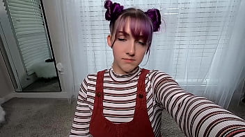 Preview 3 of Handjob Through Hole - Behind the Scenes - Deepthroating 33  Inches with Camera to see where it all goes first Person View