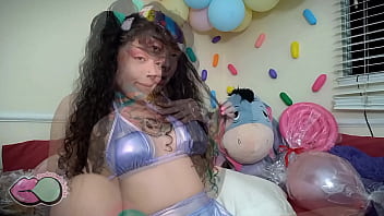 Preview 1 of Pregnet Chut - Some farts and wipped cream in my tight asshole,  do you want poncake?