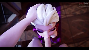 Preview 4 of School Gaks - Elsa Deepthroat - Frozen