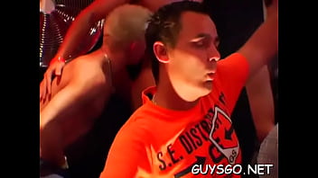 Preview 3 of Dani Amour Gangbang - Full on homosexual night out