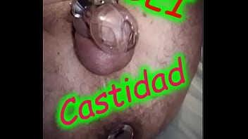 Preview 1 of First Bukake - JOI CEI en castidad. Audio en Espa&ntilde_ol.