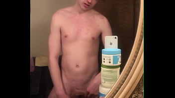Preview 4 of Tube Sex Vintage - Niko Springs Shows Off Clean-Shaven Cock