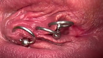 Preview 3 of Xxx Ukrainy - Really Close Up Macro my Pierced Clit and Pussy until get Very Wet and PEE go to inside my Pussy