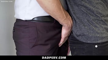 Preview 1 of Sexy Mom Pov Creampie - Horny Stepson Cannot Help Himself but To Ride on Daddy&#039_s Cock - Dadperv