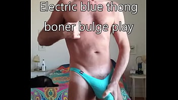Preview 1 of Sex Boy And Mother Sleeping - Pervy PapiFachero trying to keep warm in winter by rubbing his daddy boner bulge in his electric blue thong! #bulge #bulg ...