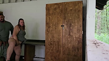 Preview 4 of Sharms - A quickie in a spot deep in the wood