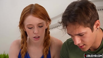 Preview 1 of Sedation Girl - Little Sis Madi Collins Stuck On Stepbro