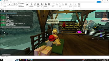 Preview 4 of Red Girl Japan - putita es pre&ntilde_ada en roblox por futa