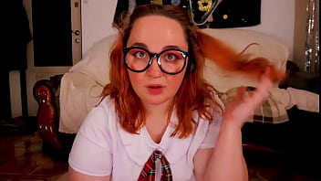 Preview 1 of Bbbxxc - A student shows off her blowjob skills after studying