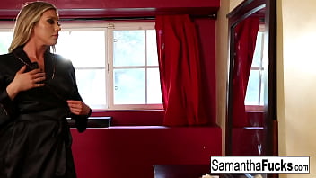 Preview 1 of Xxx Mana - Samantha strips then makes herself cum